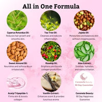 Floral Scent Hair Removal Moisturizing Oil