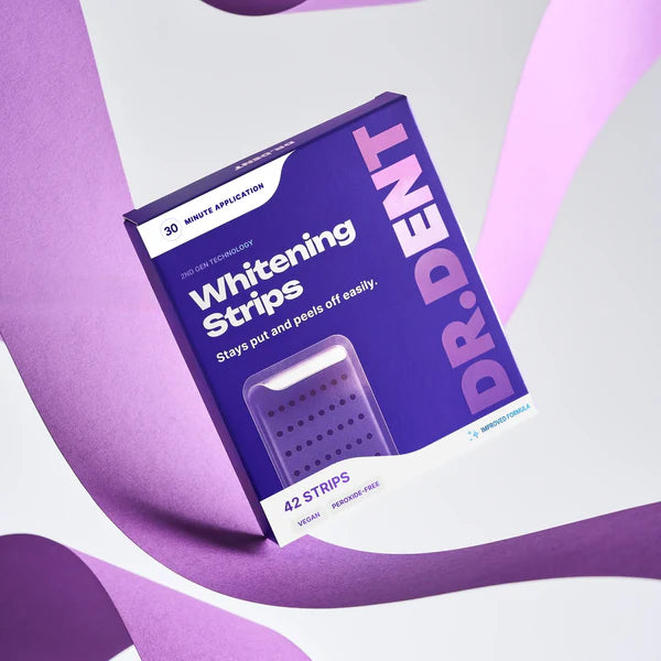 Purple Teeth Whitening Strips